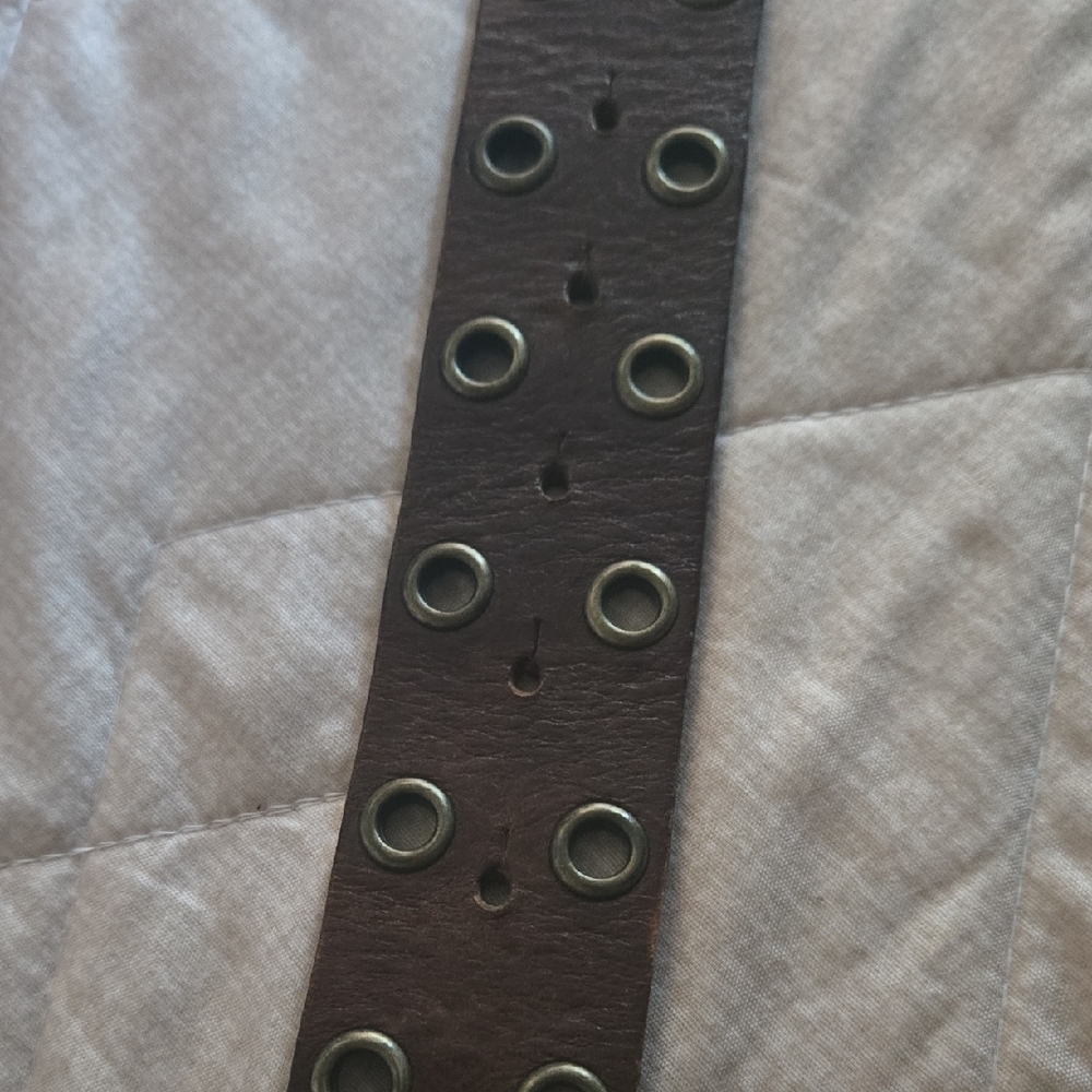 CAbi Beaded Women's Belt with Brown and Gold Accents - Picture 6 of 6
